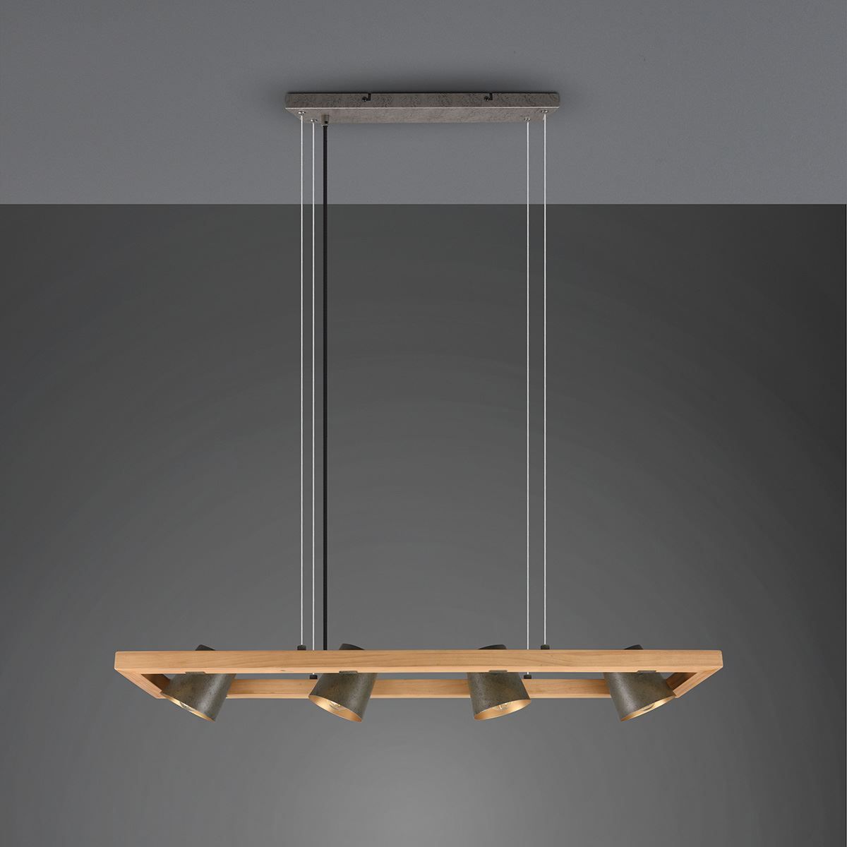 Kronleuchter & Deckenlampen: Vintage Pendelleuchte, 100 cm x 21 cm – Neu (gemäss Beschreibung) aus Kreuzlingen von Smart-Light 9