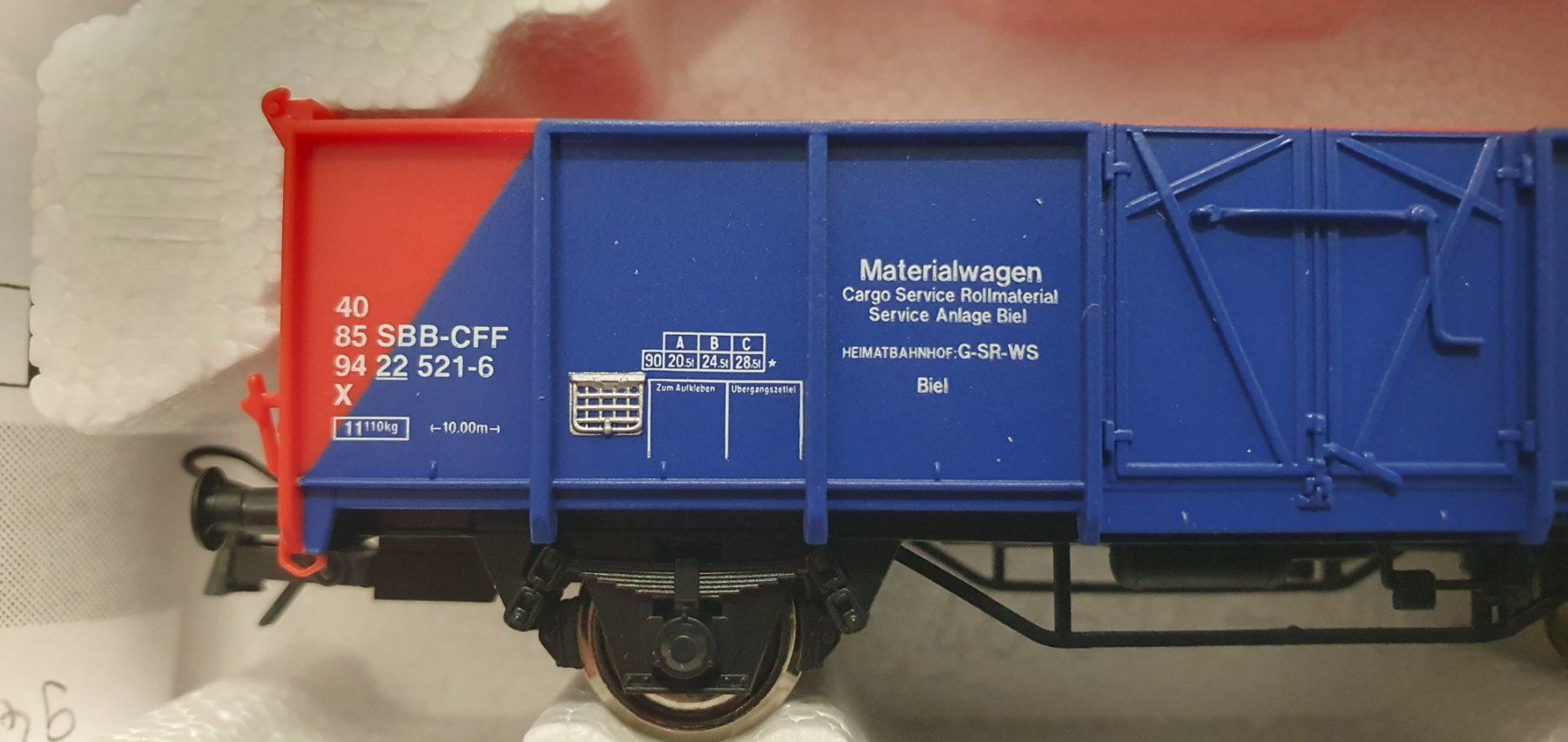 Roco Modelleisenbahnen: Roco 47830 SBB X Hochbordwagen cargo – Neu und originalverpackt aus Würenlos von juruth 3