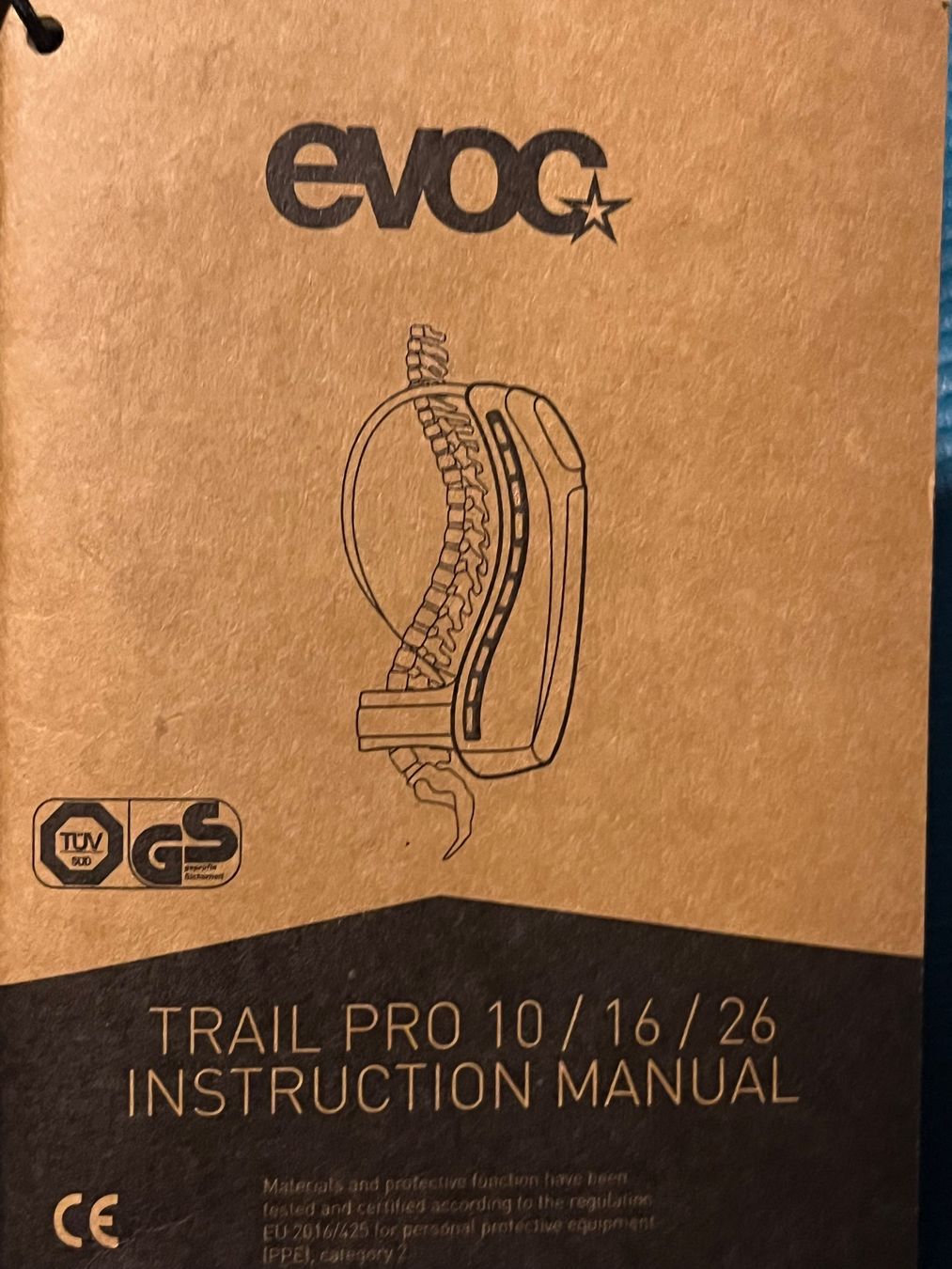 Evoc Zaini: evoc Trail pro Rucksack MtB Velo Rückenprotector – Usato da St. Niklaus VS venduto da wildholzmann 6