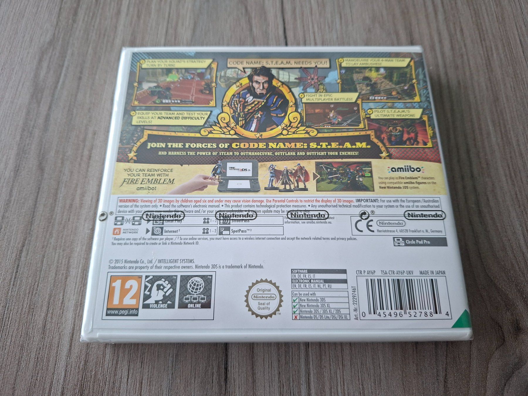 Spiele: Code Name: S.T.E.A.M. - Nintendo 3DS *NEU* – Neu und originalverpackt aus Baar von RDNA 1