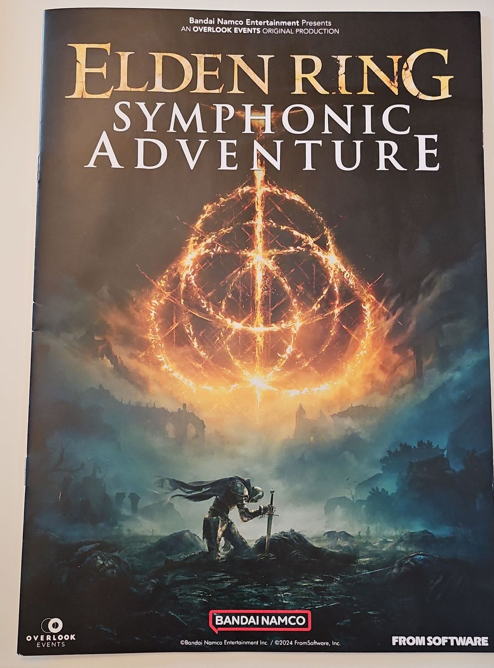 Libri: Programme concert Elden Ring Symphonic Adventure – Usato da Morges venduto da ric_sh6k