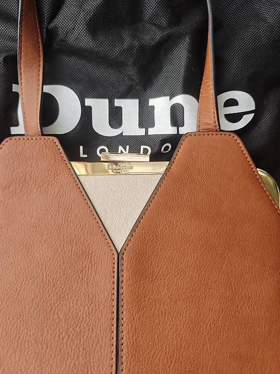 Dune London Borse da donna: Dune London Handtasche Braun/Beige – Usato da Bern venduto da jug_l8tl 1
