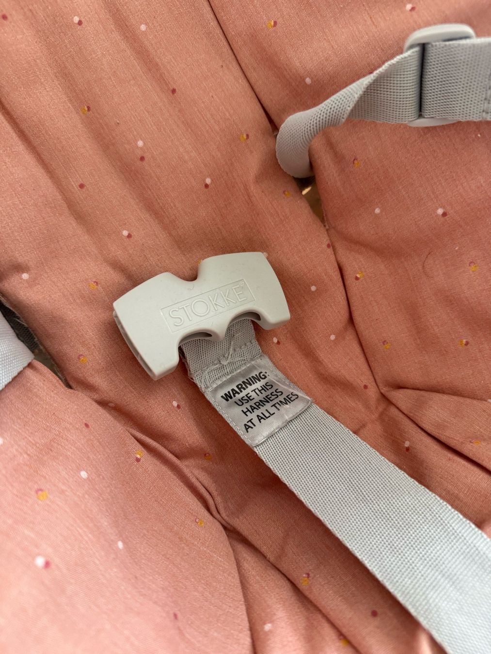 Stokke Seggioloni: Stokke Tripp Trapp Newborn Schale rosa – Usato da Zürich venduto da bpoblocka 3