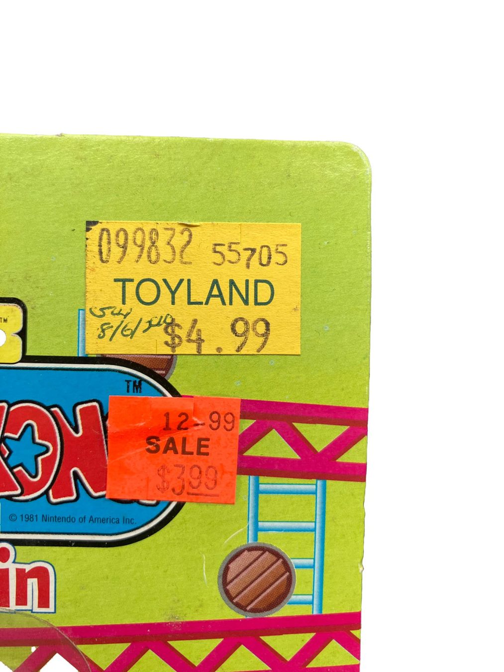 Portachiavi: Donkey Kong Video Arcade Keychain, White Mountain collection – Usato da Uster venduto da the_sz2y 1