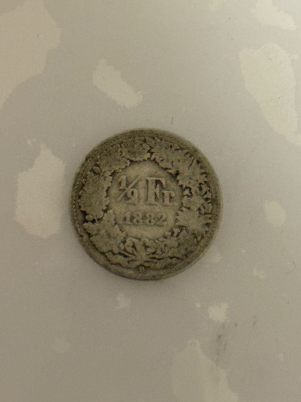 Tutti le monete: 1/2 Franken 1882  Rar – Usato da Wallisellen venduto da SWISS_SILVER1