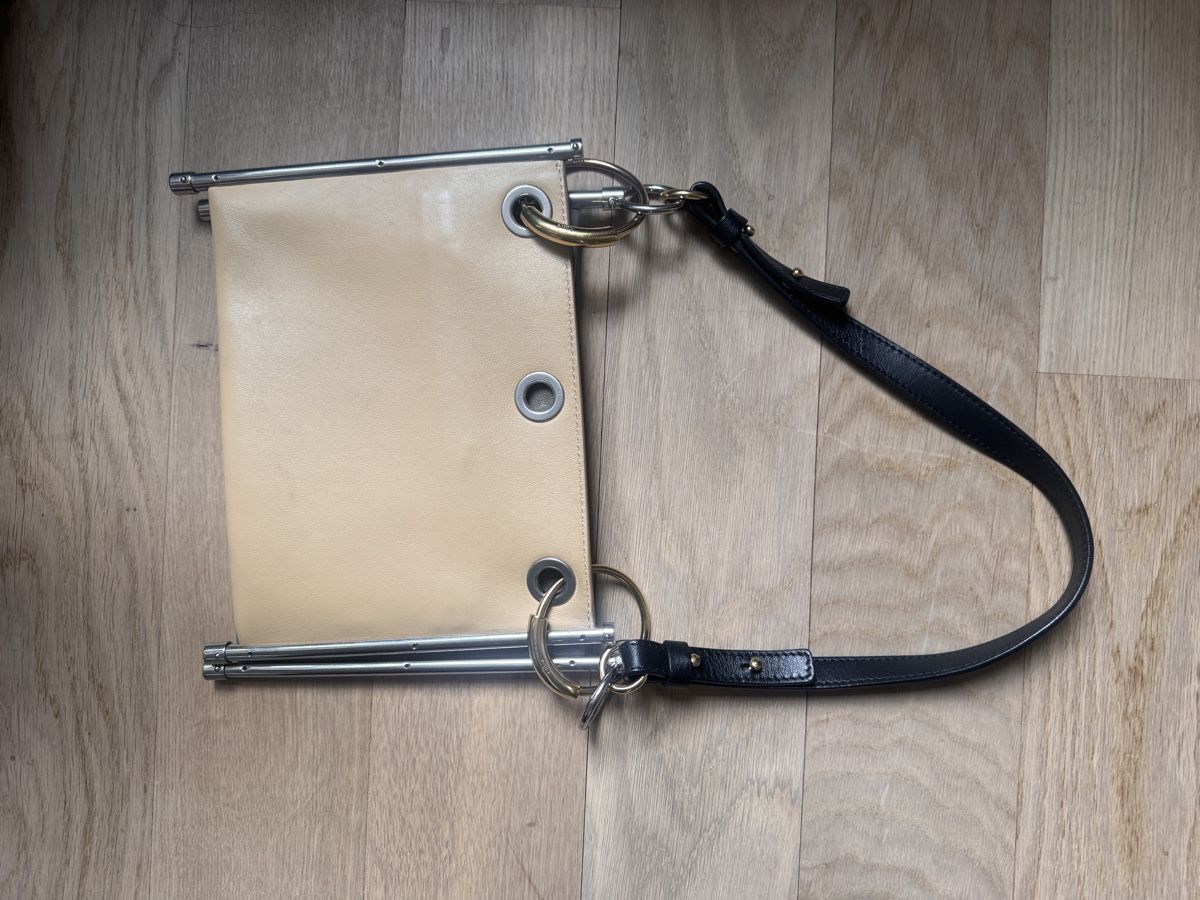 Chloé Borse da donna: Chloé Metall Ring Bag Beige/Grau  – Nuovo (secondo la descrizione) da Dietikon venduto da _cfic_ 2