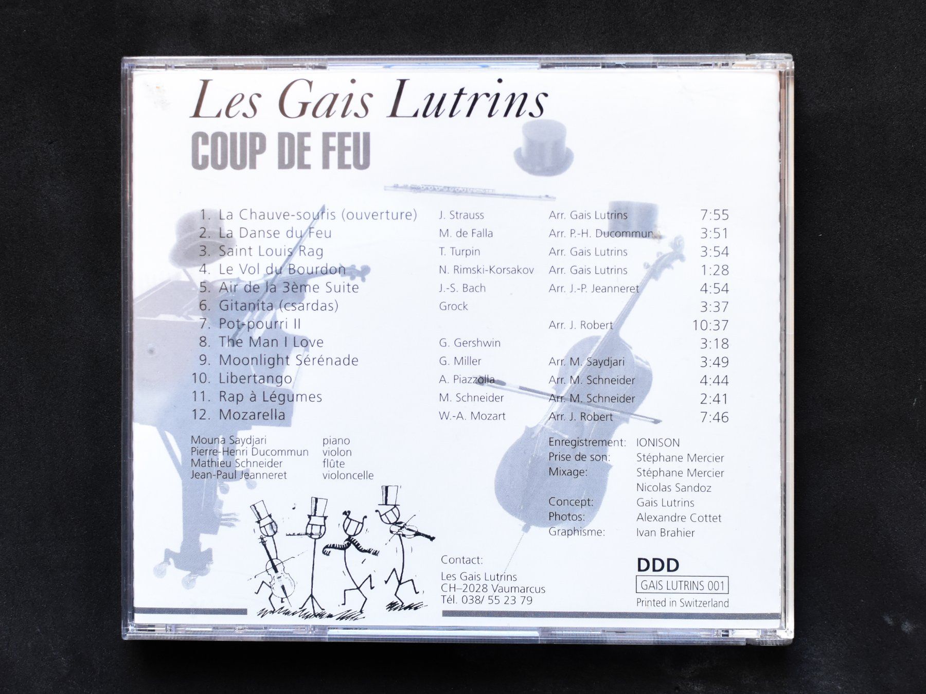 CD: Les Gais Lutrins - Coup de feu – Usato da Belmont-sur-Yverdon venduto da ag97 2