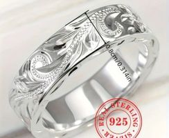 925 Silver Ring, Size 6 unisex (see table)