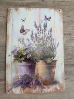Deko Blechschild Shabby Chic / Vintage, Neu