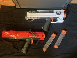 Nerf Rival Set: Zwei Blaster, zwei Magazine!
