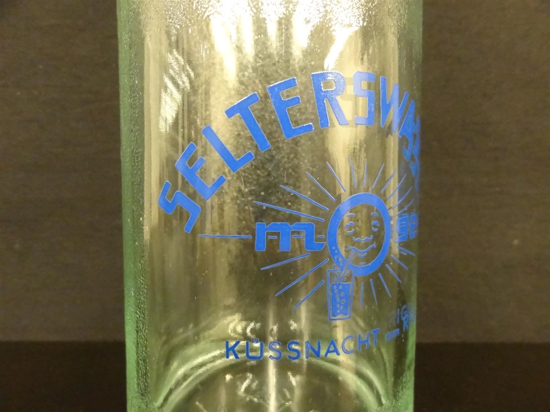 Gläser, Krüge & Flaschen: alte Flasche SELTERSWASSER MOSER 1960 – Gebraucht aus Kerzers von Flaschenposten 4