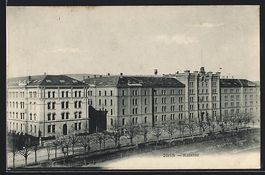 AK Zürich, Kaserne, 1913