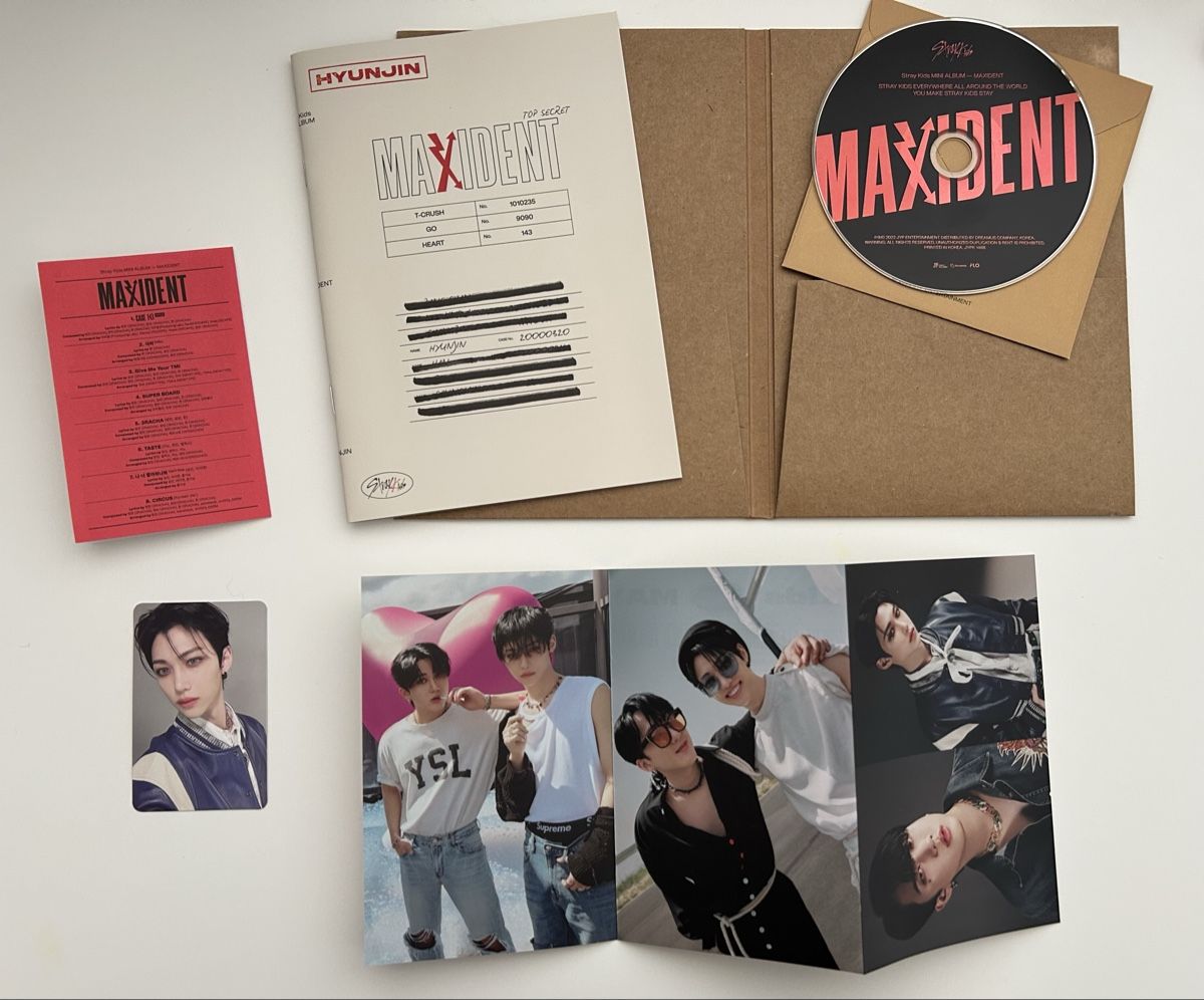 Alben: Stray Kids Maxident Case ver. Hyunjin – Neu (gemäss Beschreibung) aus Rupperswil von van_tyy6 2
