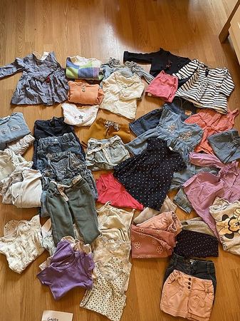 Grosses Kleiderpaket Mädchen Grösse 86