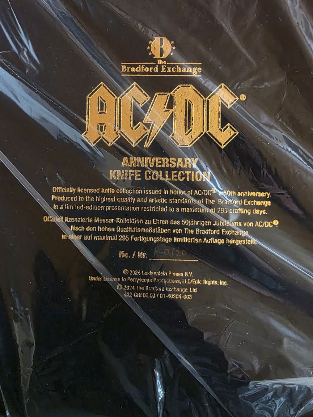 Coltelli: AC/DC Messer – Nuovo (secondo la descrizione) da Lotzwil venduto da Ruppelstulzli