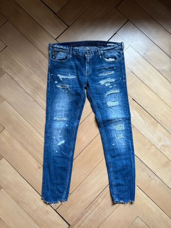LE TEMPS DES CERISES - Destroyed Jeans blau W30