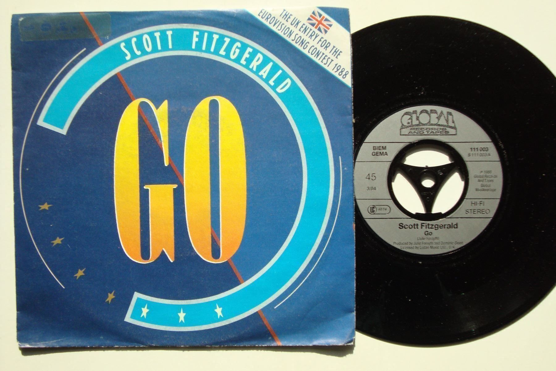 Dischi in vinile: SCOTT FITZGERALD - GO – Usato da Bern venduto da Uli_10_11