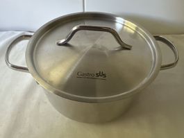 Topf Gastro SUS mit Deckel von SIGG Edelstahl 2003 20cm