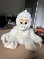 Steiff Gorilla Plüschtier Weiss guter Zustand