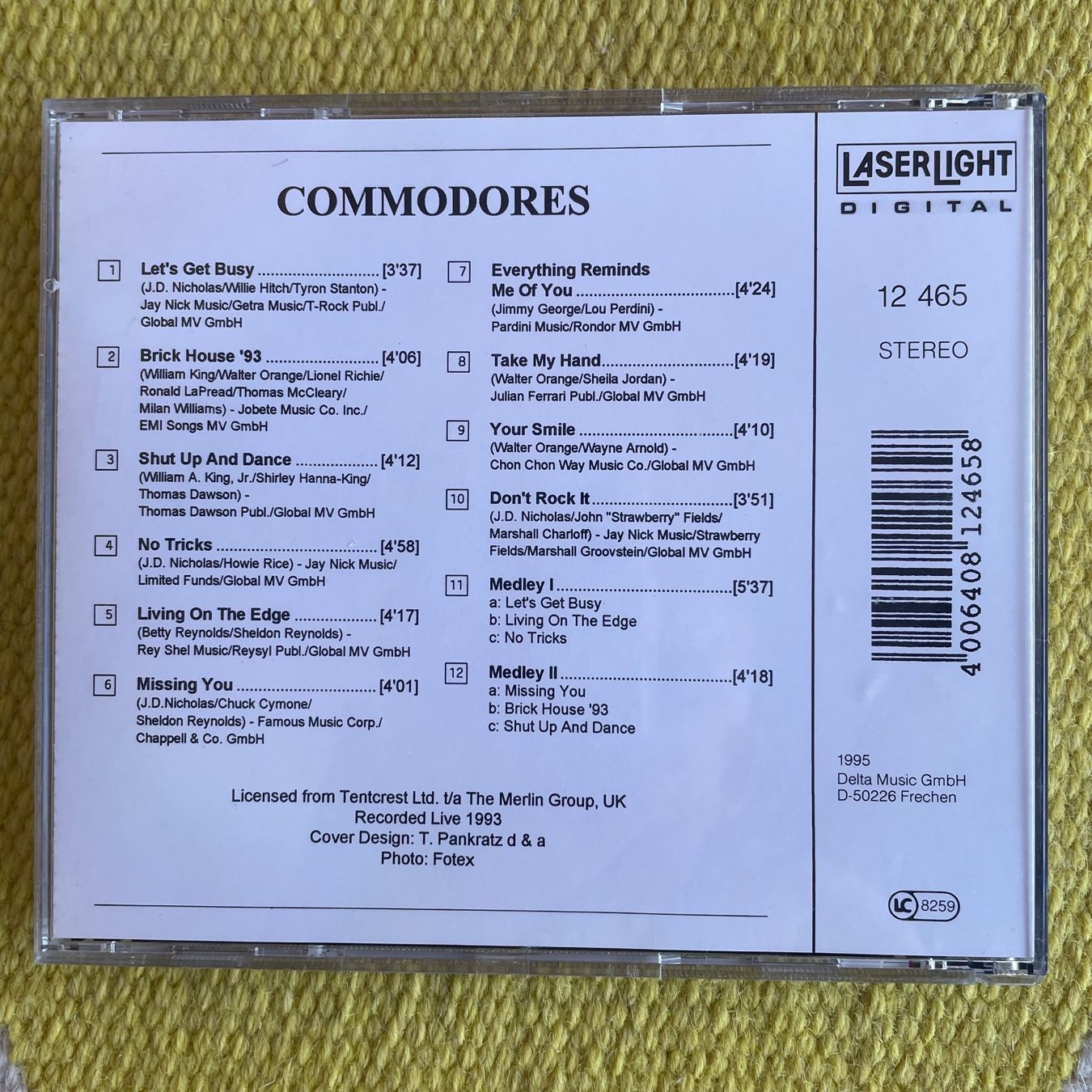 CD: COMMODORES-COMMODORES – Usato da Rorschacherberg venduto da CD-Roli 1