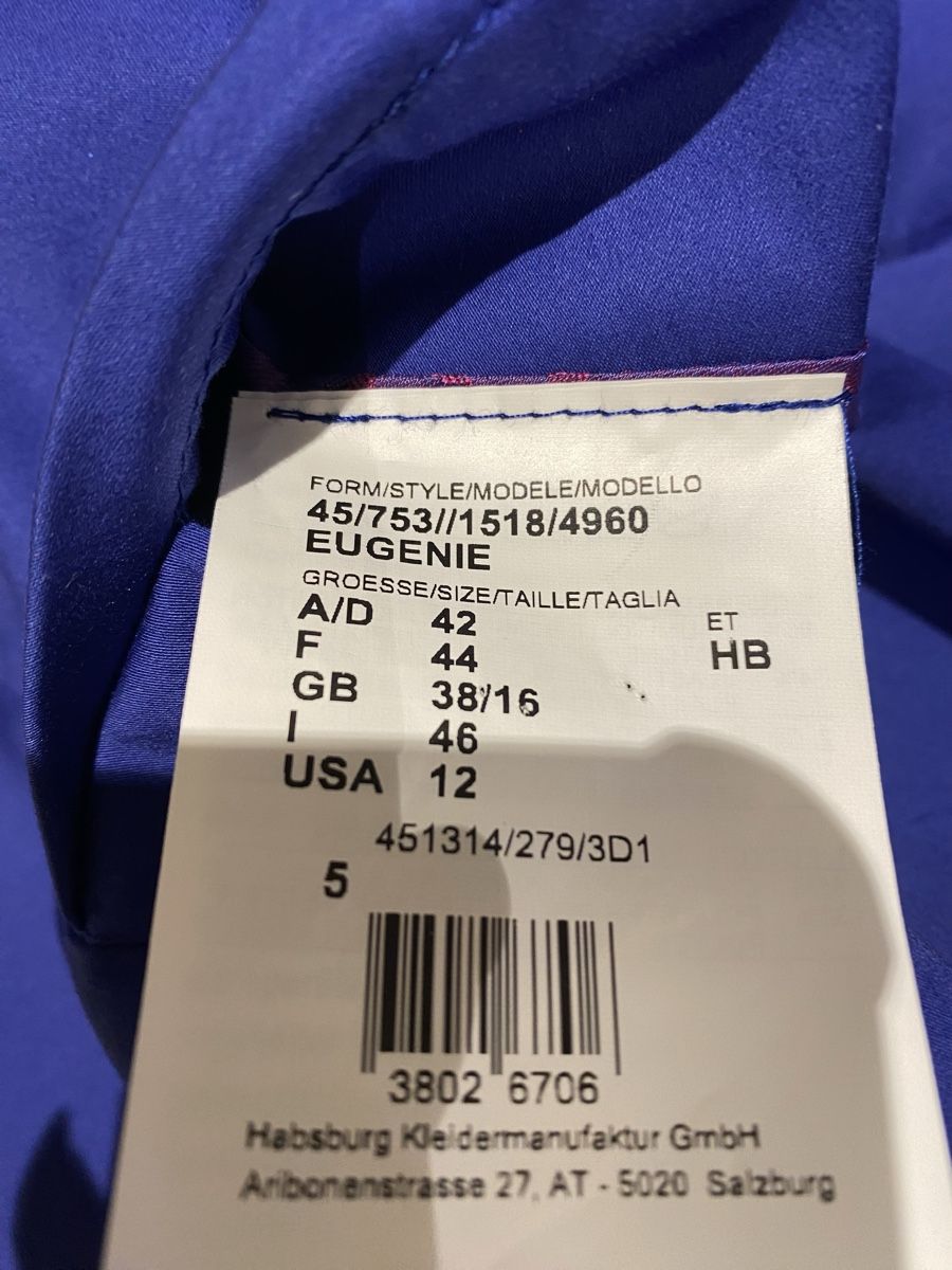 Giacche: HABSBURG Trachtenjacke Grösse 42 – Usato da Dübendorf venduto da Azzurro17 5