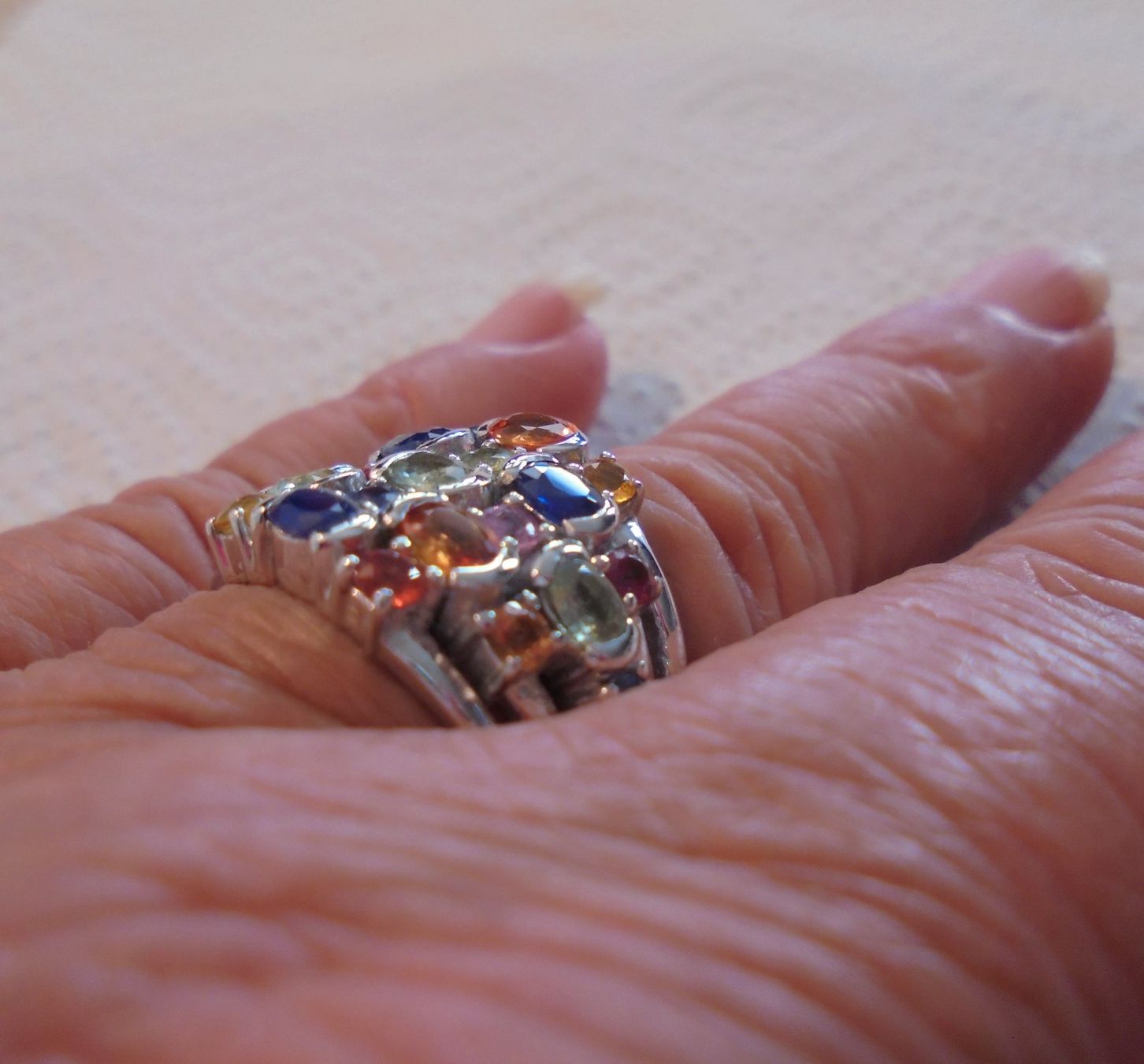 Anelli: Echtschmuck: Saphir-Silberring (53) – Nuovo (secondo la descrizione) da Zuchwil venduto da maumauchi 4