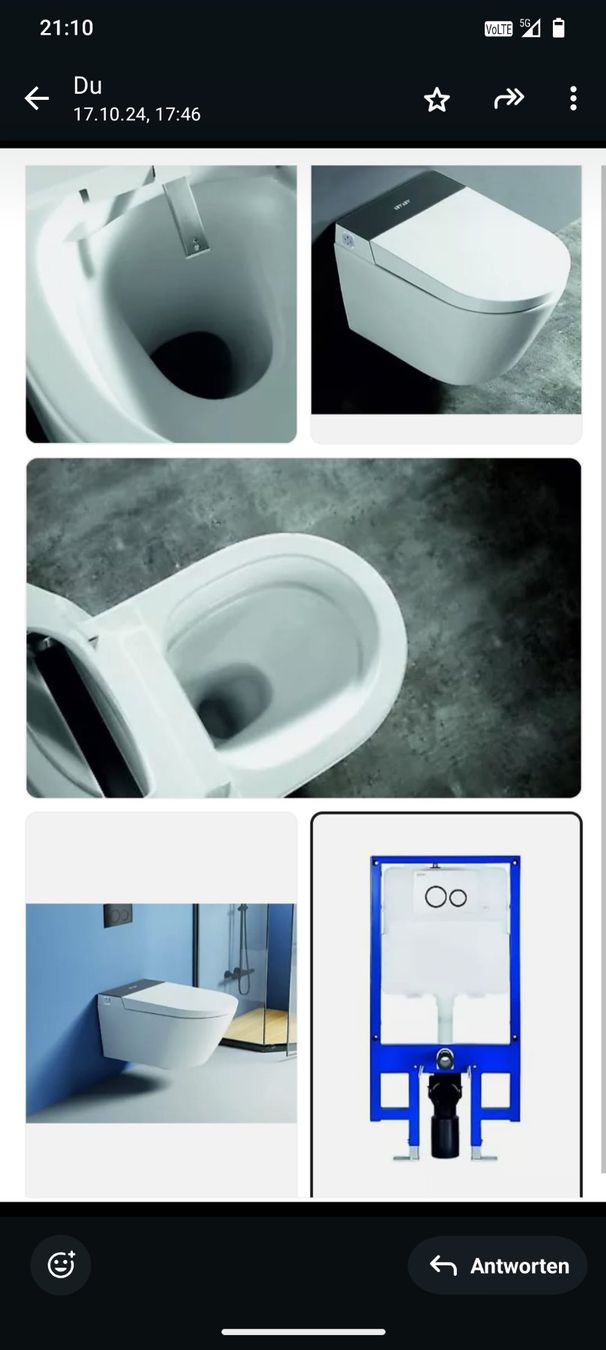 WC: Dusch WC mit vielen Funktionen inkl Wassertank – Nuovo (secondo la descrizione) da Saules BE venduto da zemco