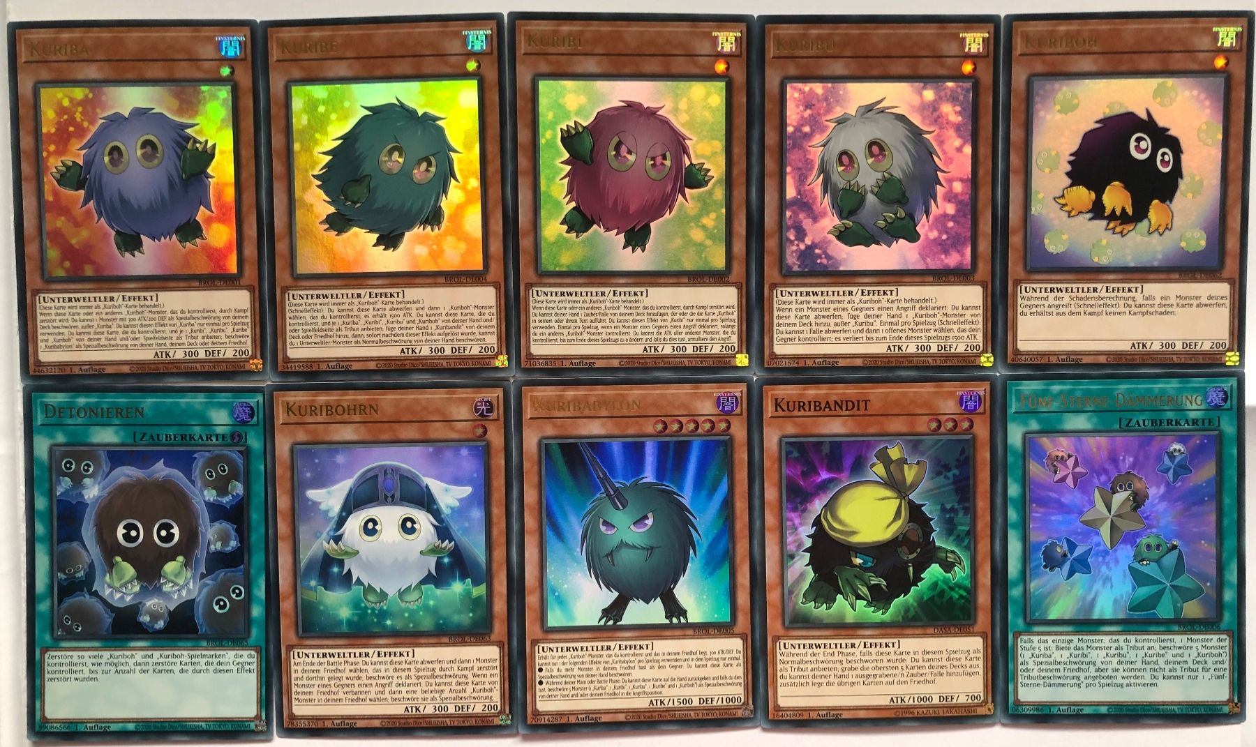 Yugioh Carte collezionabili: YuGiOh Kuriboh Set – Nuovo (secondo la descrizione) da Altstätten SG venduto da ChangeMaker 1