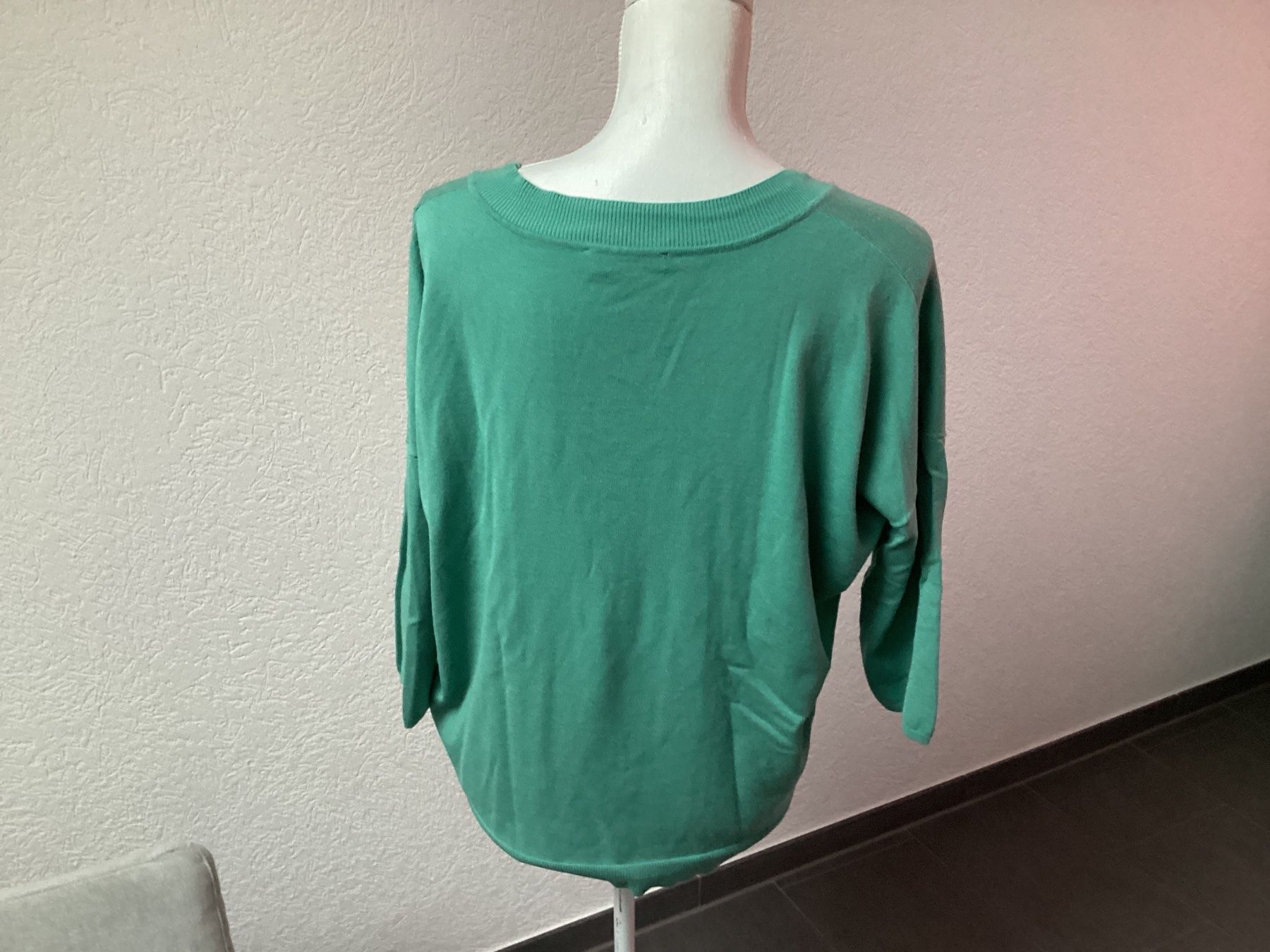 Pullover & Sweatshirts: Marc Aurel Damen Pullover V-Ausschnitt mint petrol Gr. 38 – Gebraucht aus Homberg b. Thun von Homata 2