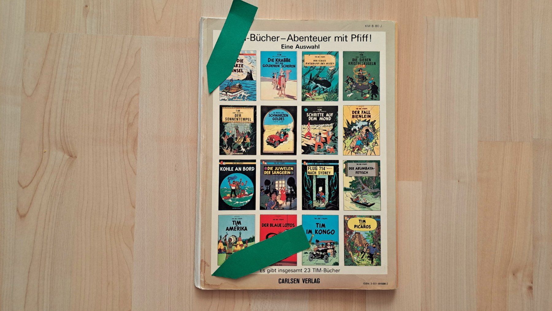Comics: Tim und Struppi: "Schritte auf dem Mond" - 1979 – Gebraucht aus Affoltern am Albis von saminou01 9