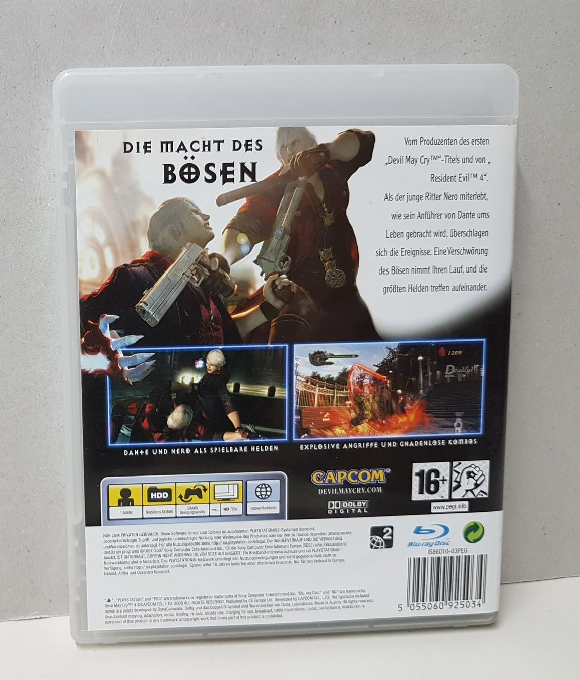 Sony Giochi: Devil May Cry 4 die Macht des Bösen PS3 – Usato da Schüpfheim venduto da Games_Spielkonsolen 3