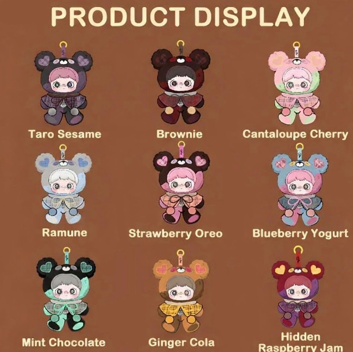 Figurines: MayMei Tiny Bear Cookie Series Plush (Blind Box) – Neuf avec emballage d'origine à Stadel par Raven0 3