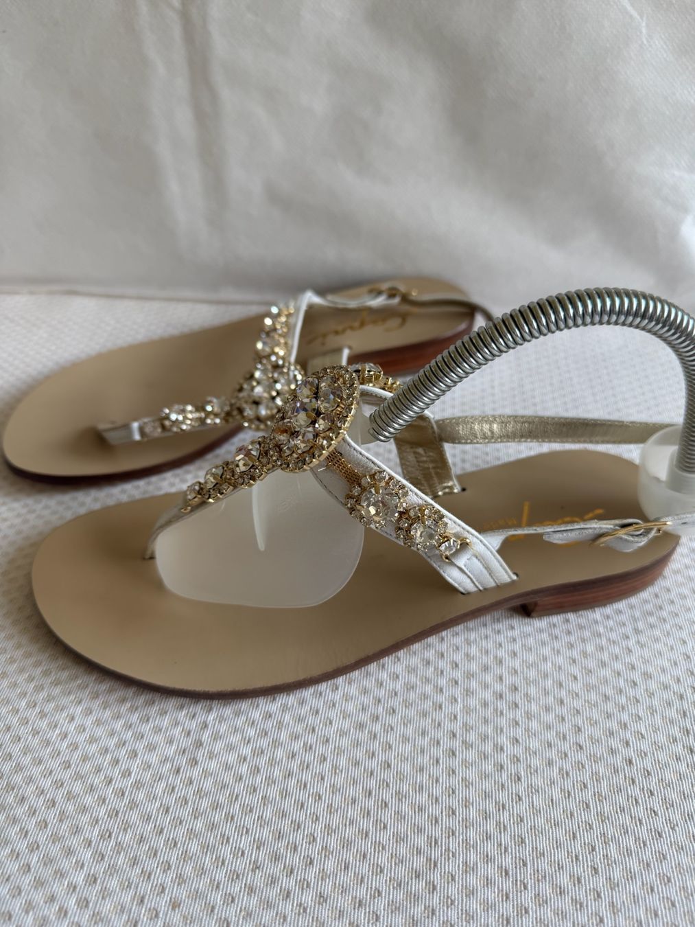 Chaussures femmes: Capri - sandales plates - 36 - Tout cuir – Neuf (Voir description) à Sion par accroshoes 1