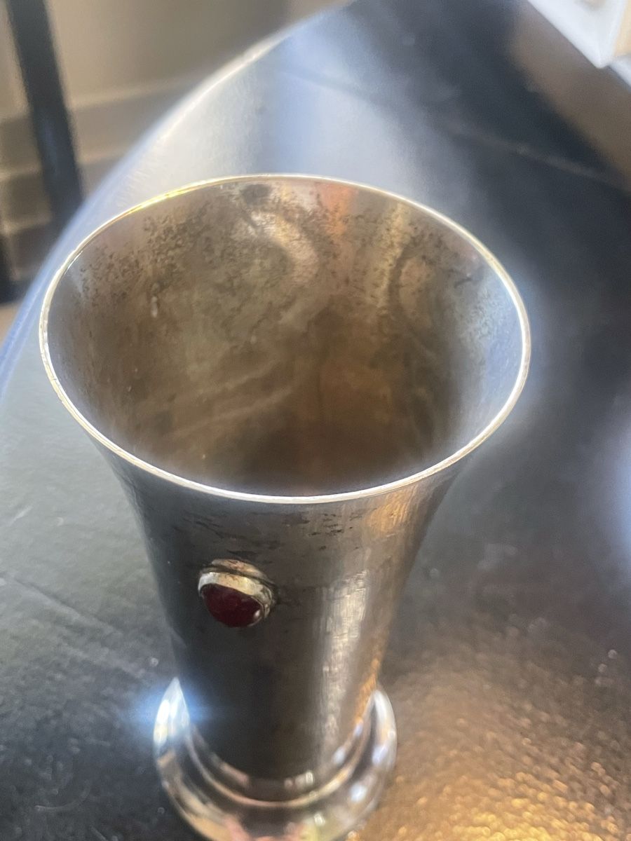 Altre raccolte & rarità: Becher Kelch Silber? Versilbert Antik Vintage – Usato da Altnau venduto da LinaAuktion 3