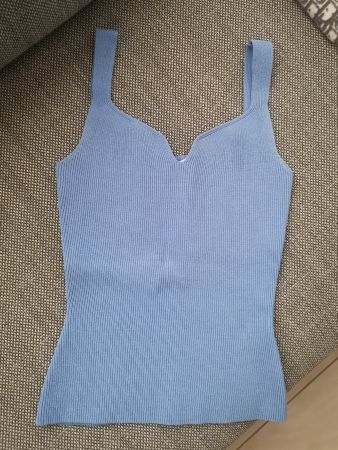 Reiss Top Xs Rippenstrick