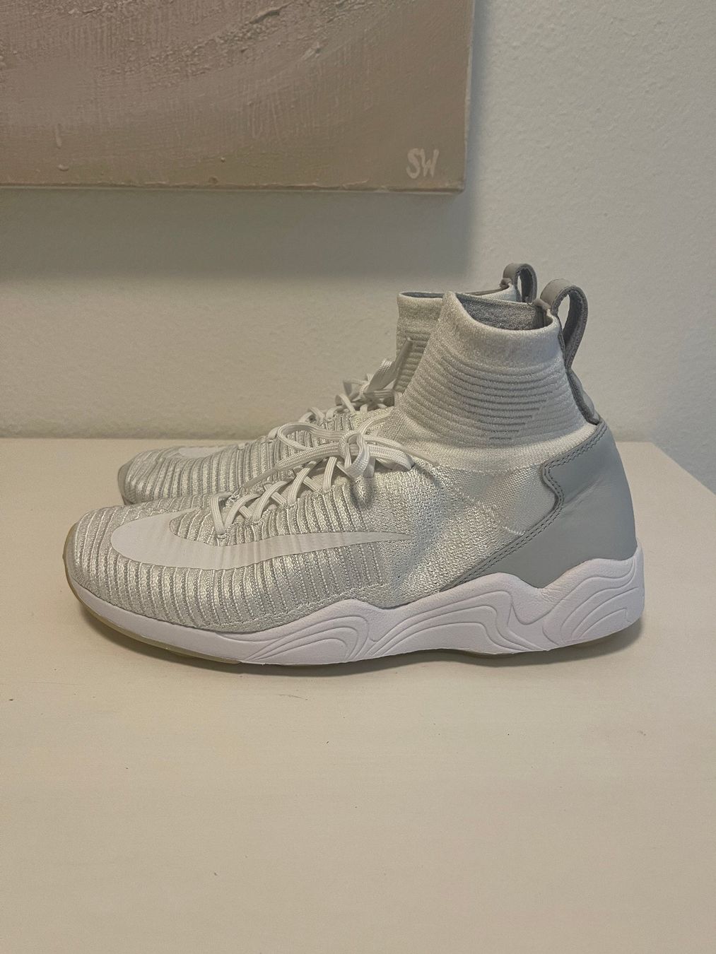Nike Herrenschuhe: Nike Zoom Mercurial Flyknit " Wolf Grey " Eu 41 2016 – Gebraucht aus Luzern von blumentopf783