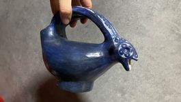 Pot zoomorphe vintage céramique Keramik pichet oiseau