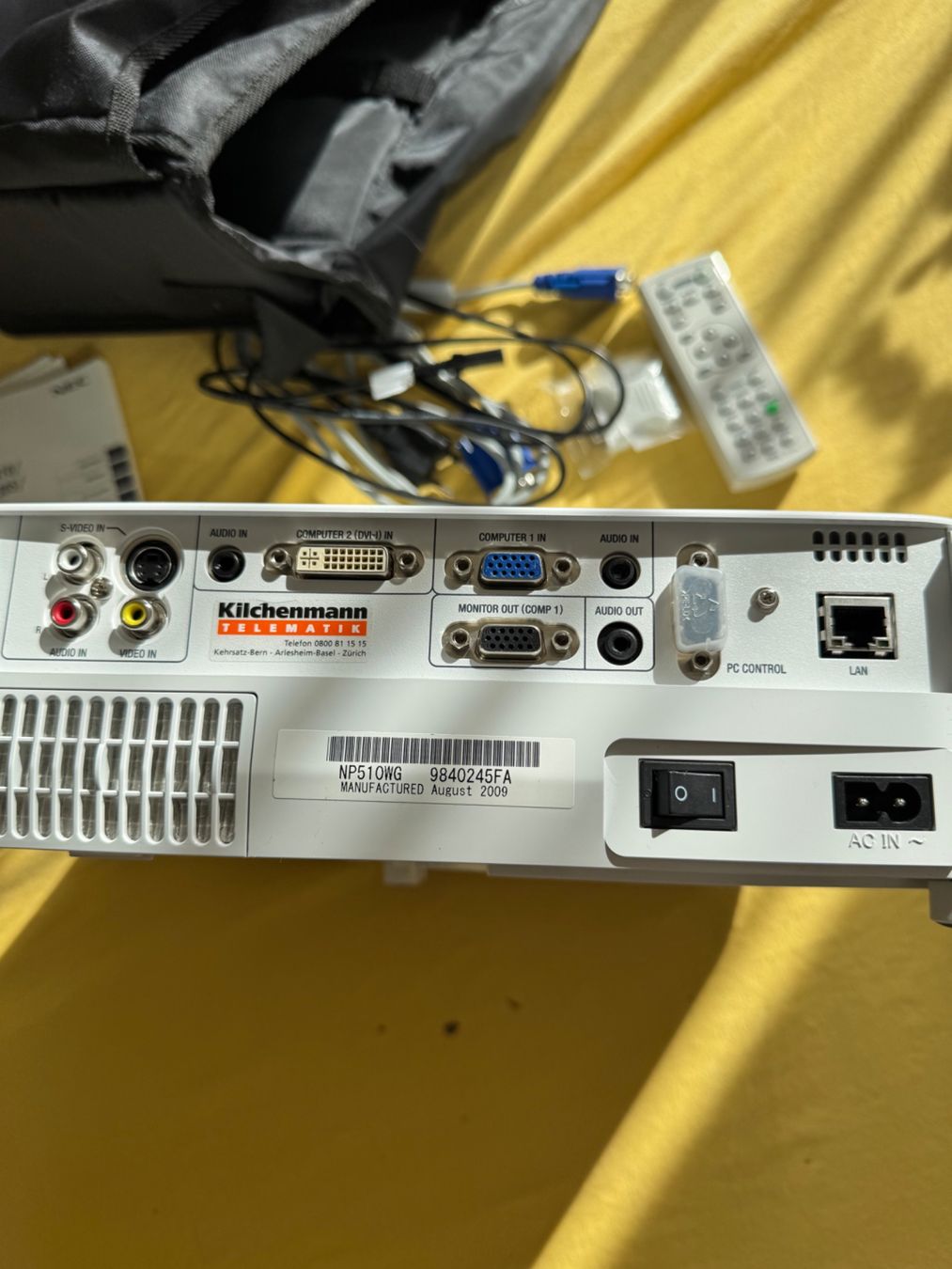 Nec Videoprojektoren: Hochflexibler, professioneller LCD-Projektor – Gebraucht aus Ostermundigen von Gummibaerli63 5
