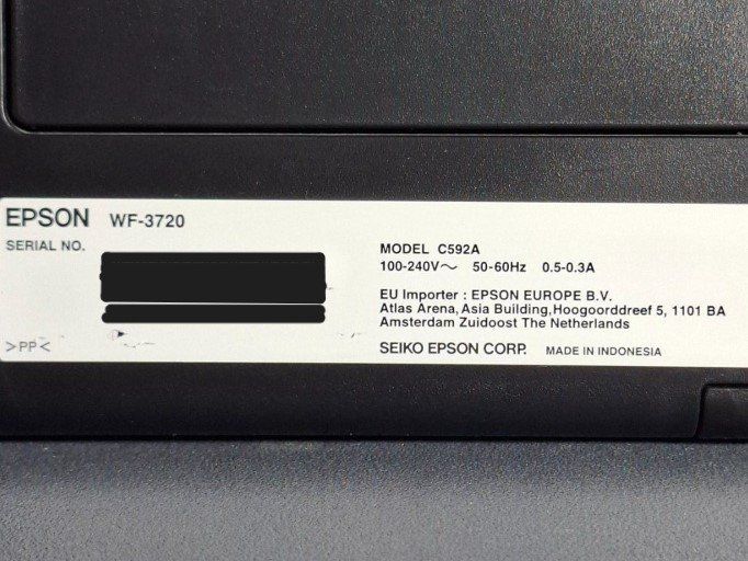 Epson Stampanti: Epson WorkForce Pro WF-3720 — Imprimante multifonctions – Usato da Villars-Ste-Croix venduto da pau_8fls 4