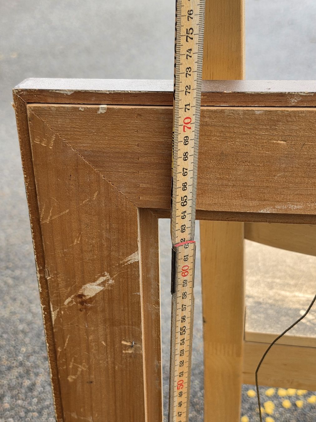 Cadres de tableaux: Holz Bilderrahmen beige braun gebraucht . – D'occasion à Mettlen par elios0888 8