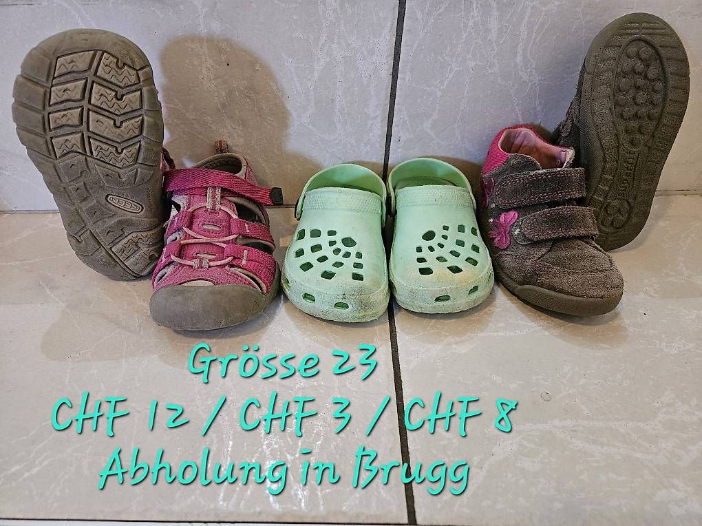 Schuhe für Jungen: Div. Schuhe Grösse 23 – Gebraucht aus Brugg AG von man_cx5c 2