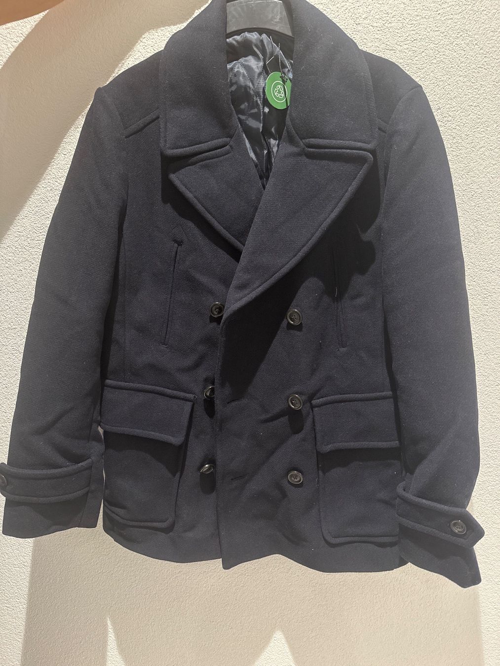 Cappotti: Herren Mantel blau – Usato da Zug venduto da Hehe 5