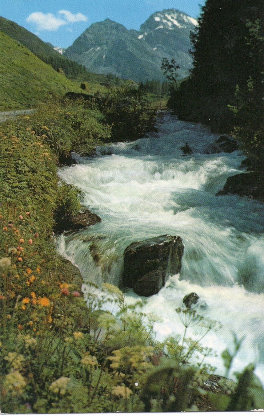 Cartes postales: Sertigbach bei Davos – D'occasion à Melano par pisonsdro