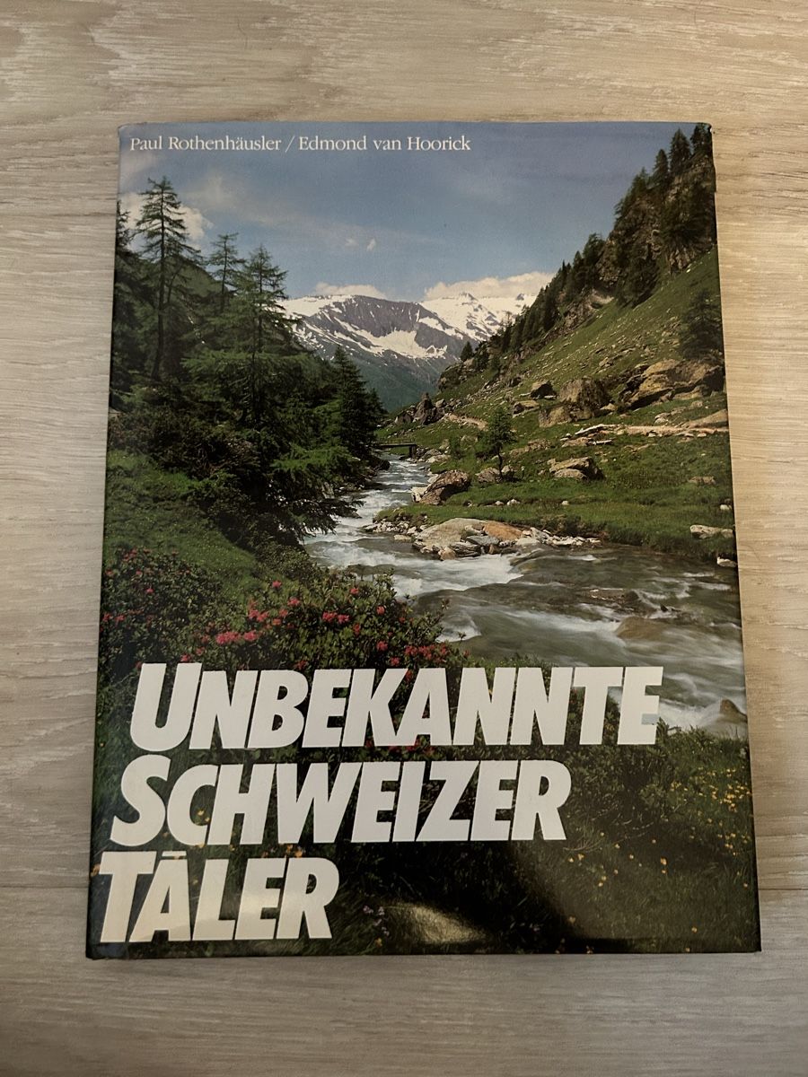 Libri: Buch Unbekannte Schweizer Täler – Usato da Brunnen venduto da Bastelrausch