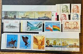 CHILE CHILI timbres neufs ** ~1974-76