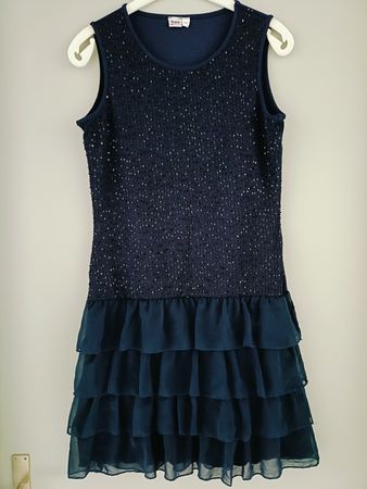 Elegantes TOPO Kleid mit Pailletten Gr. 170