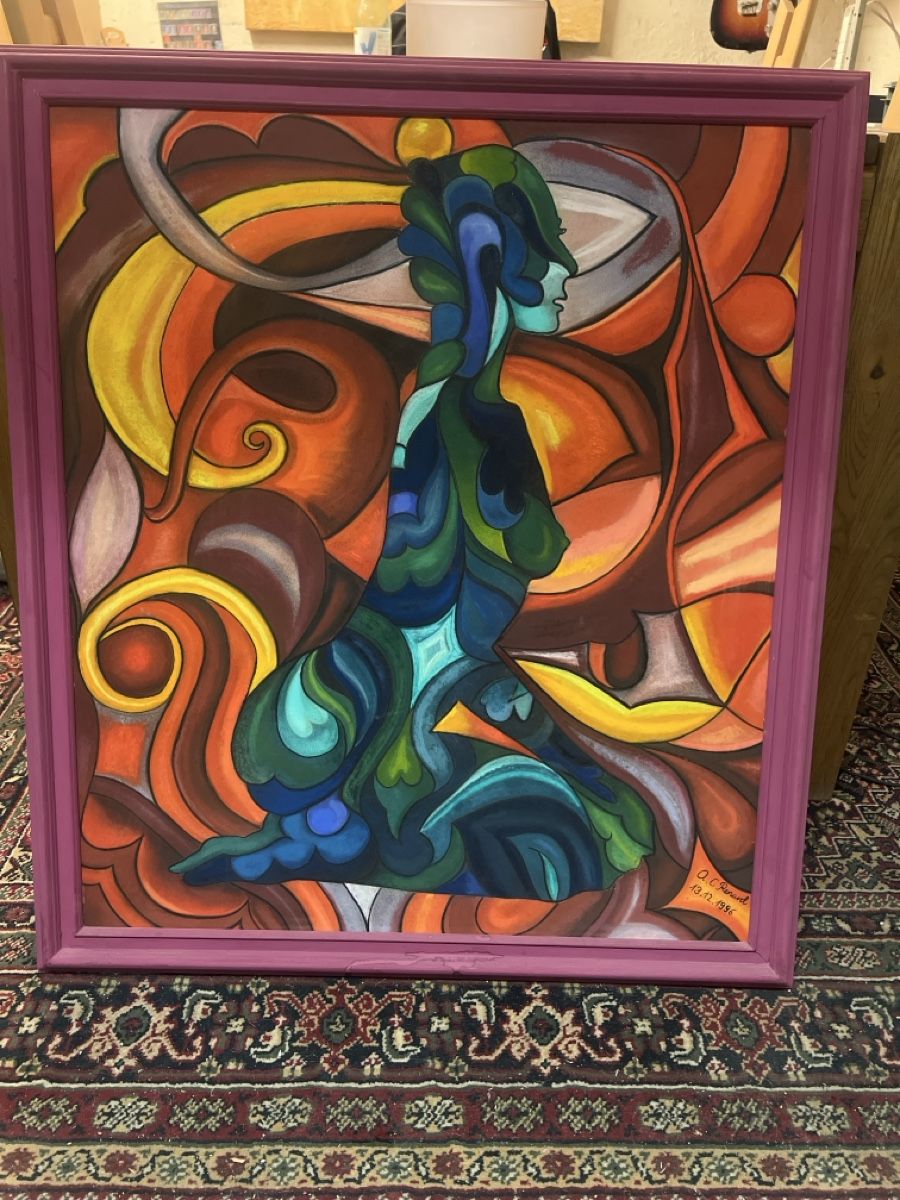 Gemälde: Original Gemälde, A.C. Renard 1996, Top 87x76cm – Gebraucht aus Rorschach von TimelessTrading