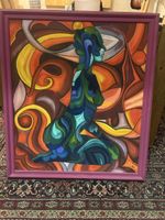 Original Gemälde, A.C. Renard 1996, Top 87x76cm