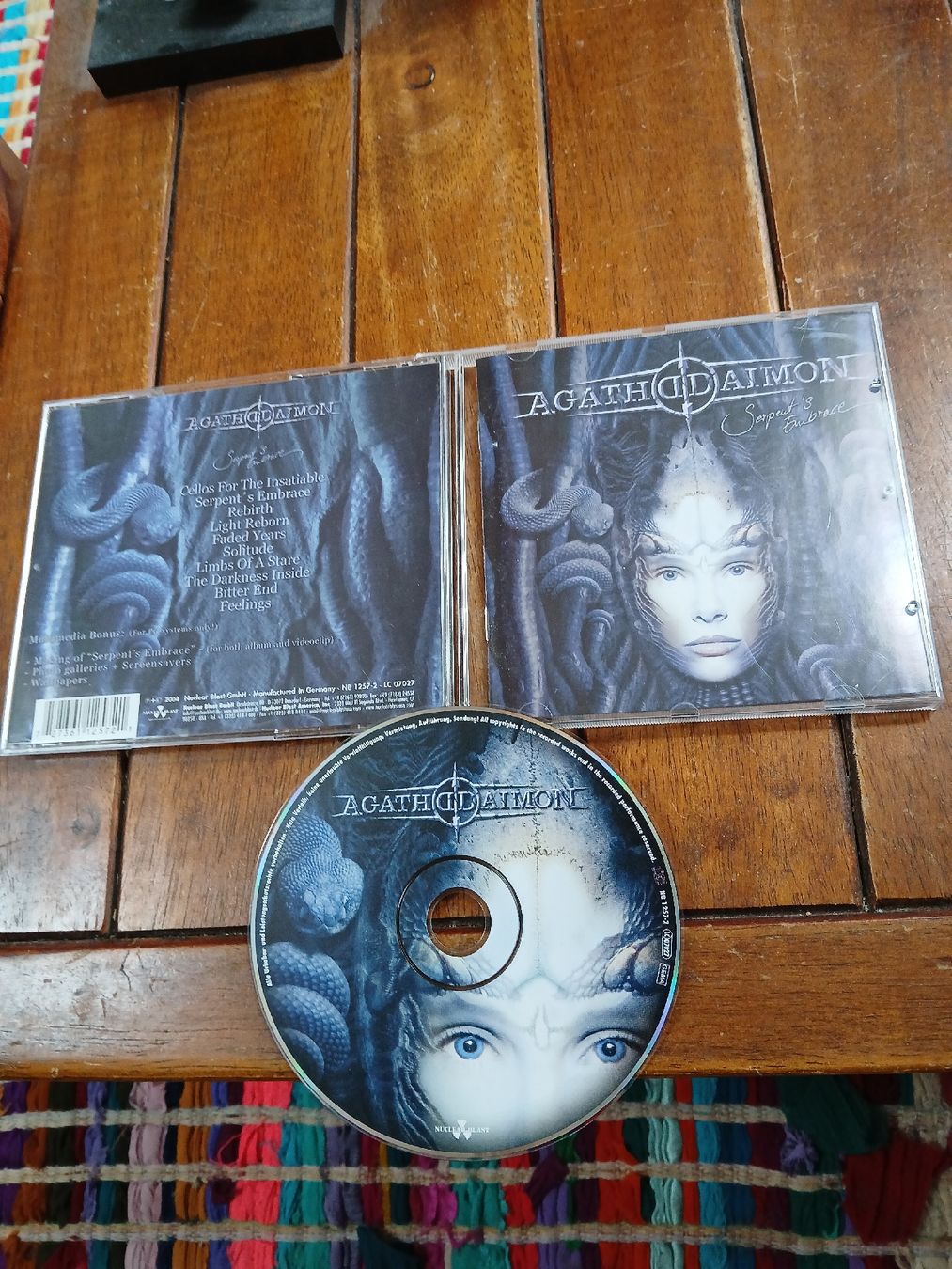 CDs: agathodaimon - serpent... – Gebraucht aus St-Cergue von VeganWarrior
