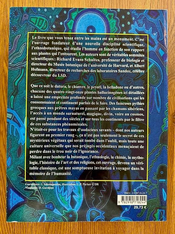 Libri: Les plantes des dieux – Usato da Cheseaux-Lausanne venduto da cdi_b8yx 1